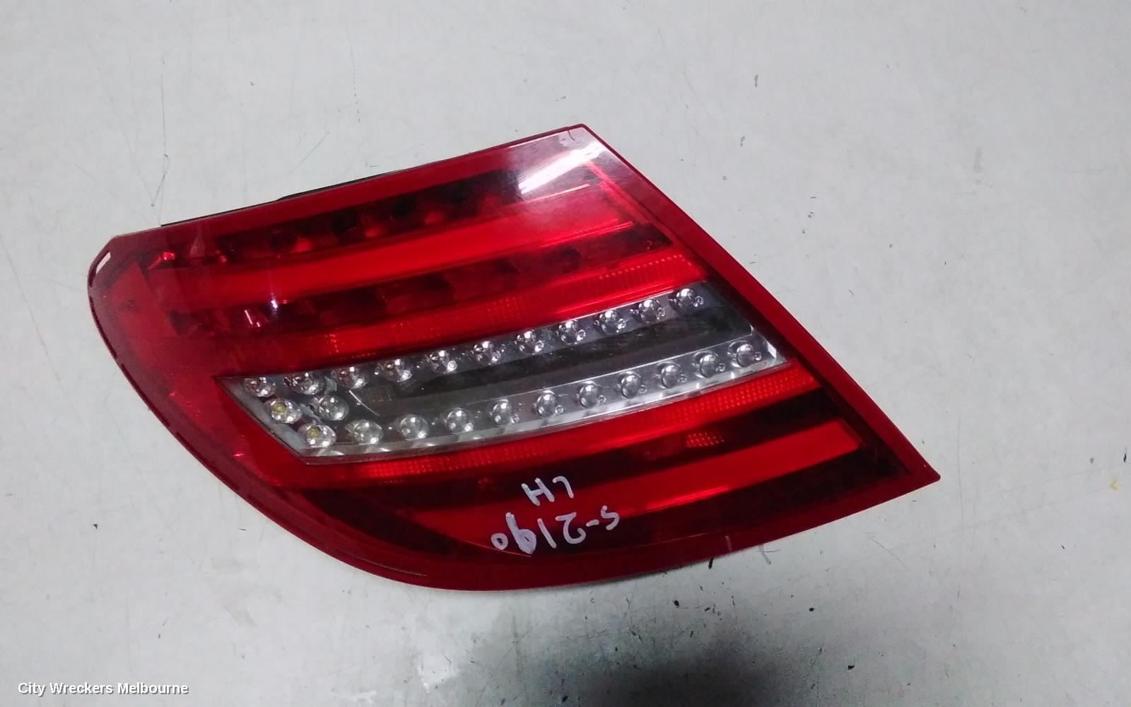 MERCEDES C CLASS LEFT TAILLIGHT, W204, SEDAN, LED TYPE, 03/2011 - 07/2014 - Image 2