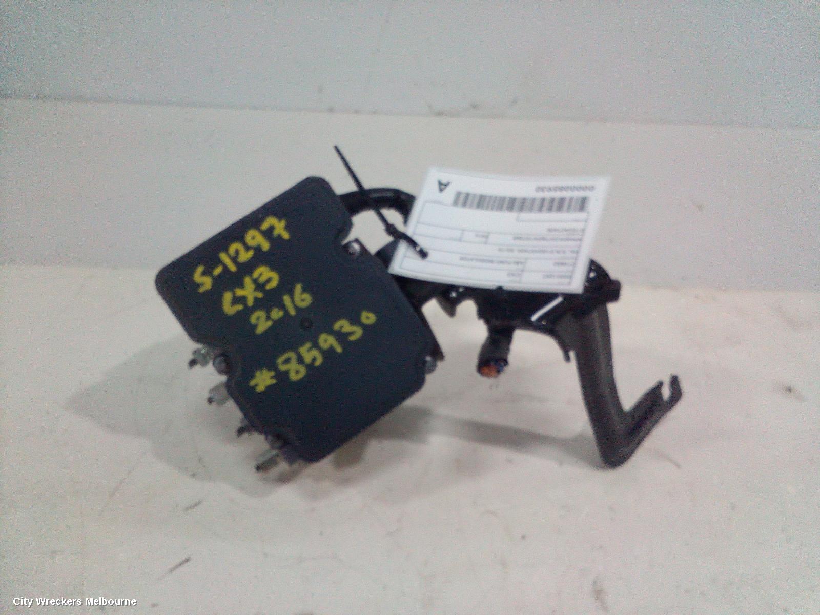 MAZDA CX3 ABS PUMP/MODULATOR, DK, P/N D10G437A0D, 03/2015 ONWARDS - Image 3