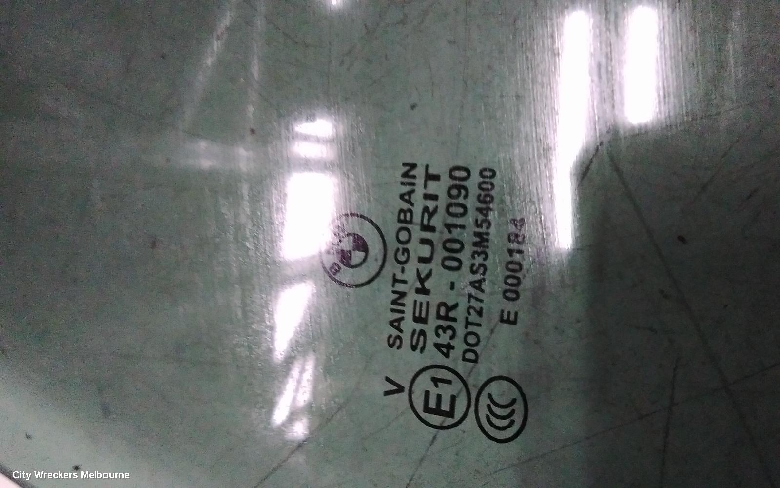 BMW X3 LEFT REAR DOOR WINDOW, F25, LATE TYPE, 04/2013 - 07/2017 - Image 2