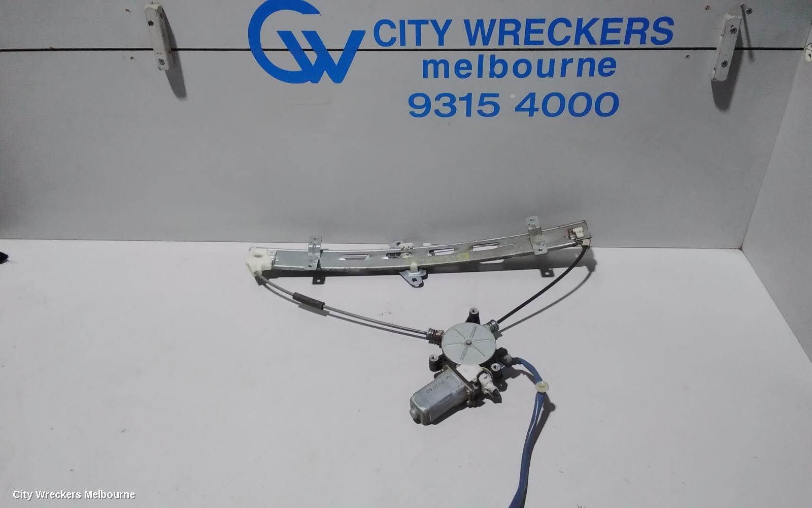 HONDA CIVIC RIGHT FRONT WINDOW REG/MOTOR, 7TH GEN, POWER, SEDAN, 11/2000 - 12/2005 - Image 1