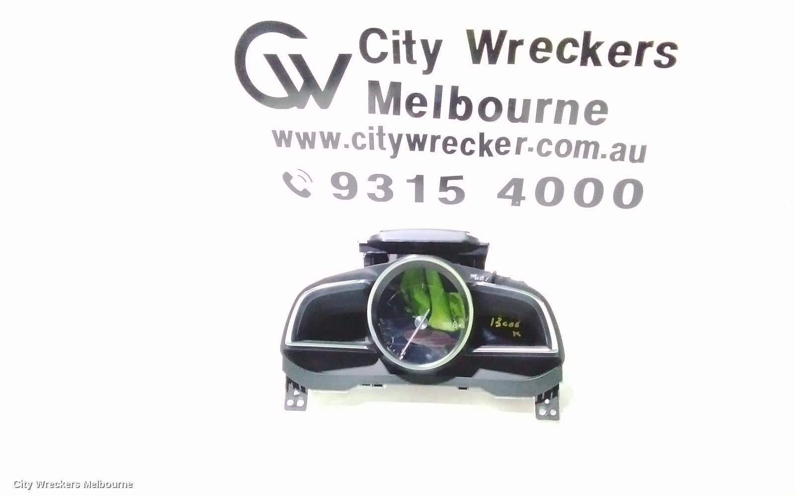 MAZDA CX3 INSTRUMENT CLUSTER, INSTRUMENT CLUSTER, PETROL, AUTO T/M, STOURING/AKARI, DK, 06/2018 ONWARDS - Image 1