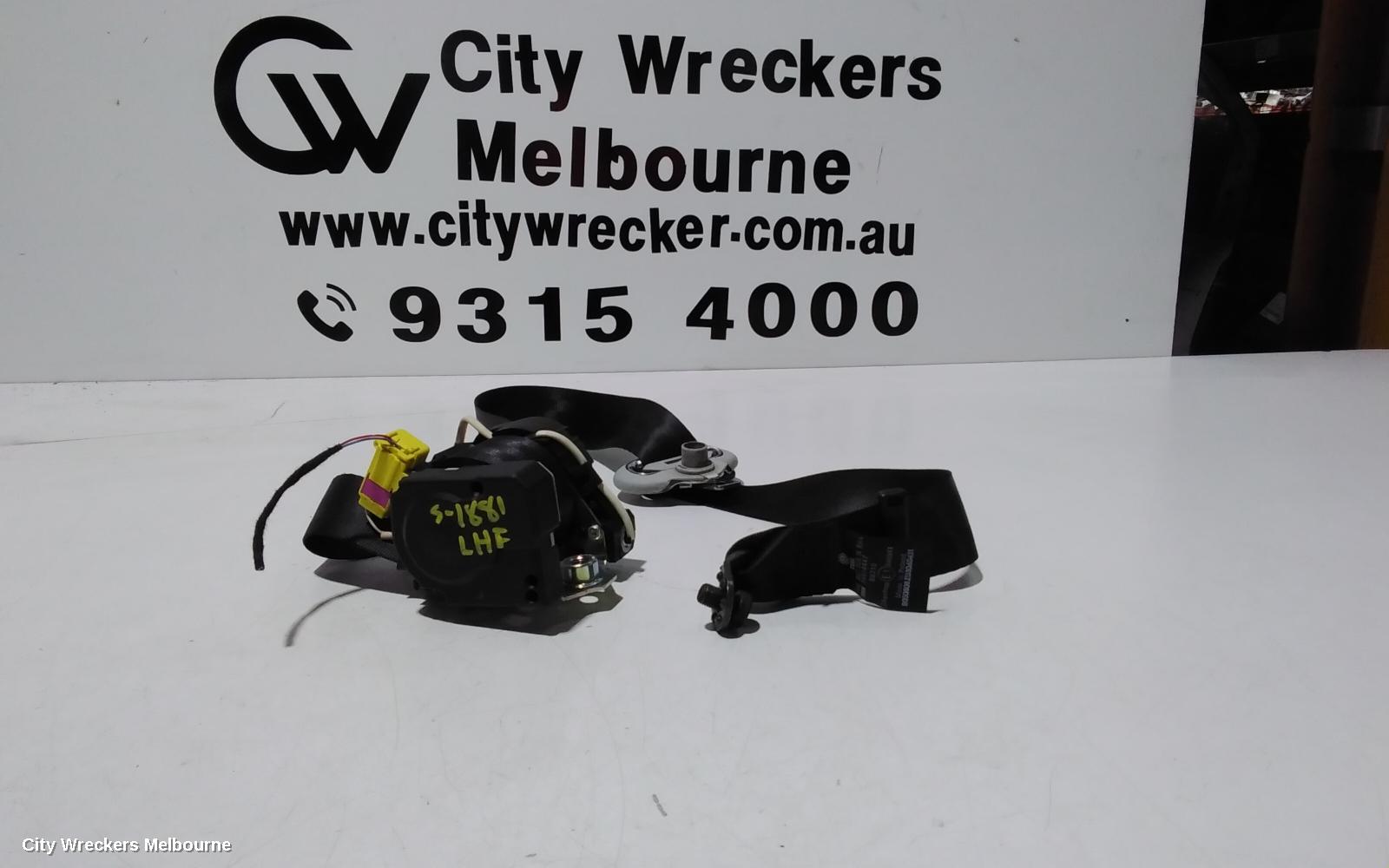 VOLKSWAGEN TRANSPORTER SEATBELT/STALK, LH FRONT, SEAT BELT ONLY, T5, 08/2004 - 02/2010 - Image 1