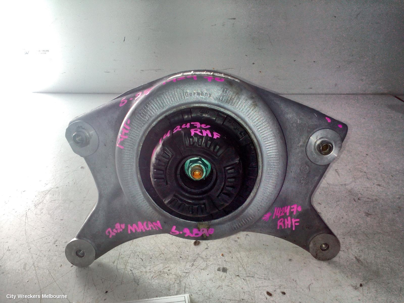 PORSCHE MACAN RIGHT FRONT STRUT, 95B, GAS STRUT TYPE, NON HARNESS ON TOP TYPE, 06/2014 ONWARDS - Image 1