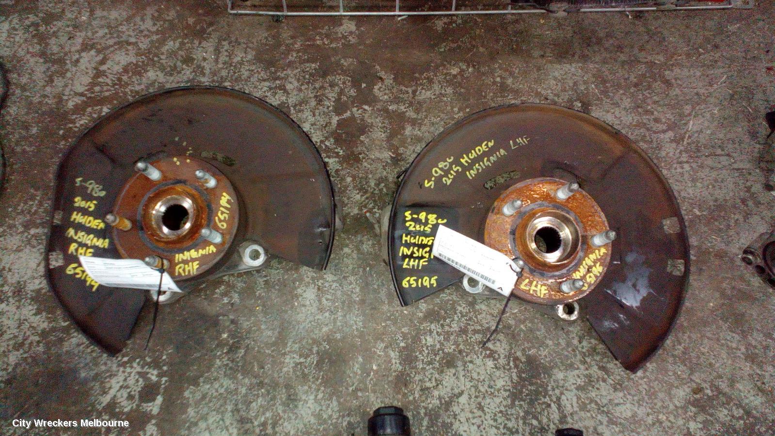 HOLDEN INSIGNIA LEFT FRONT HUB ASSEMBLY, GA, 02/2015 - 01/2017 - Image 3
