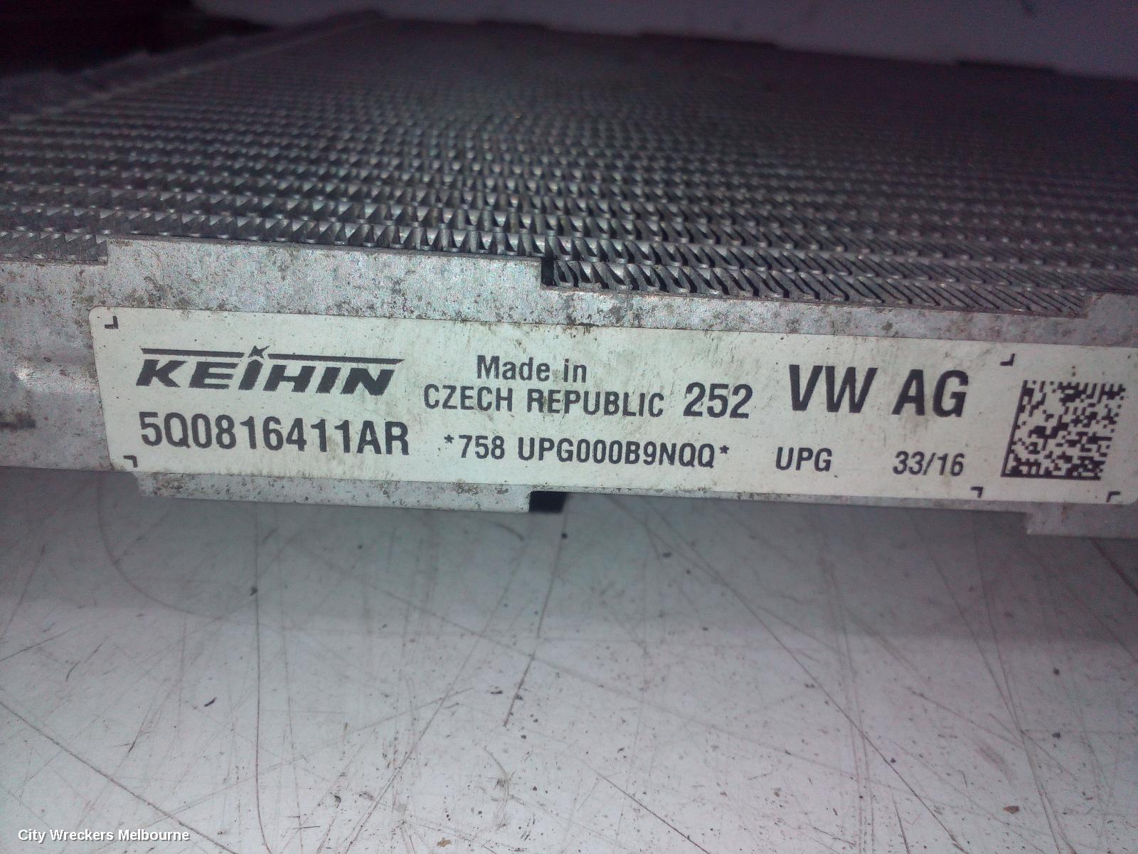 VOLKSWAGEN TIGUAN A/C CONDENSER, 5NA, 06/2016 - 02/2024 - Image 3