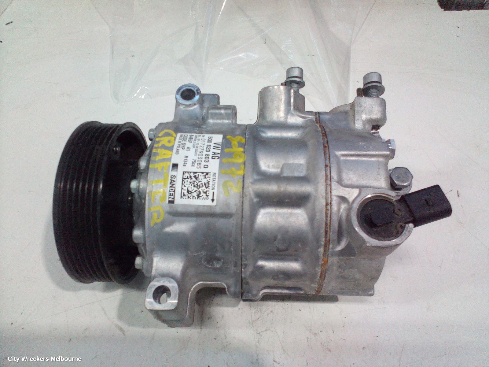 VOLKSWAGEN CRAFTER A/C COMPRESSOR, SY1, 2.0, DIESEL, SANDEN, 08/2017 ONWARDS - Image 3