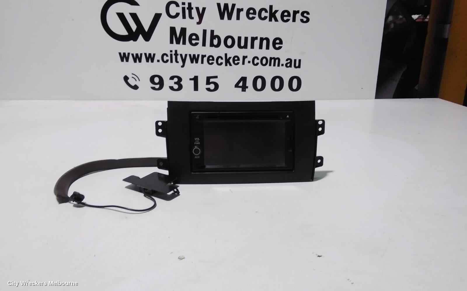 SUZUKI SX4 RADIO/CD/DVD/SAT/TV, SAT NAV HEAD UNIT, 02/2007 - 01/2014 - Image 1