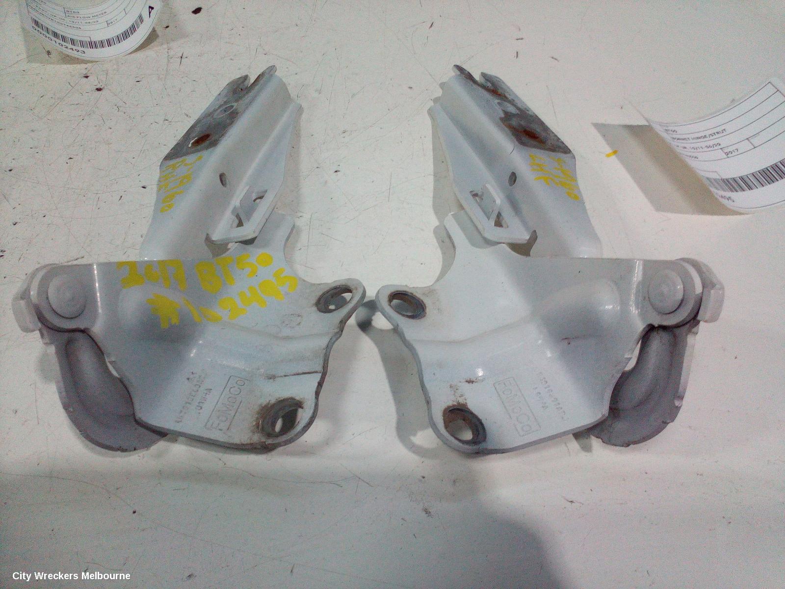 MAZDA BT50 BONNET HINGE/STRUT, HINGES (PAIR), UP-UR, 10/2011 - 06/2020 - Image 1
