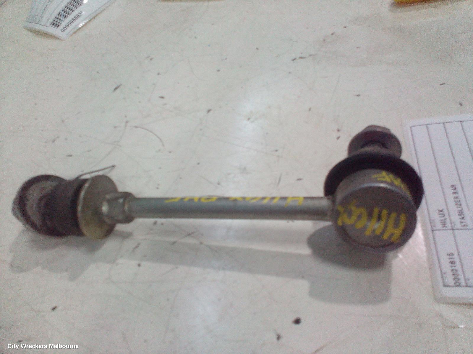 TOYOTA HILUX STABILISER BAR, 2WD, FRONT SWAY BAR, 09/2015 ONWARDS - Image 2