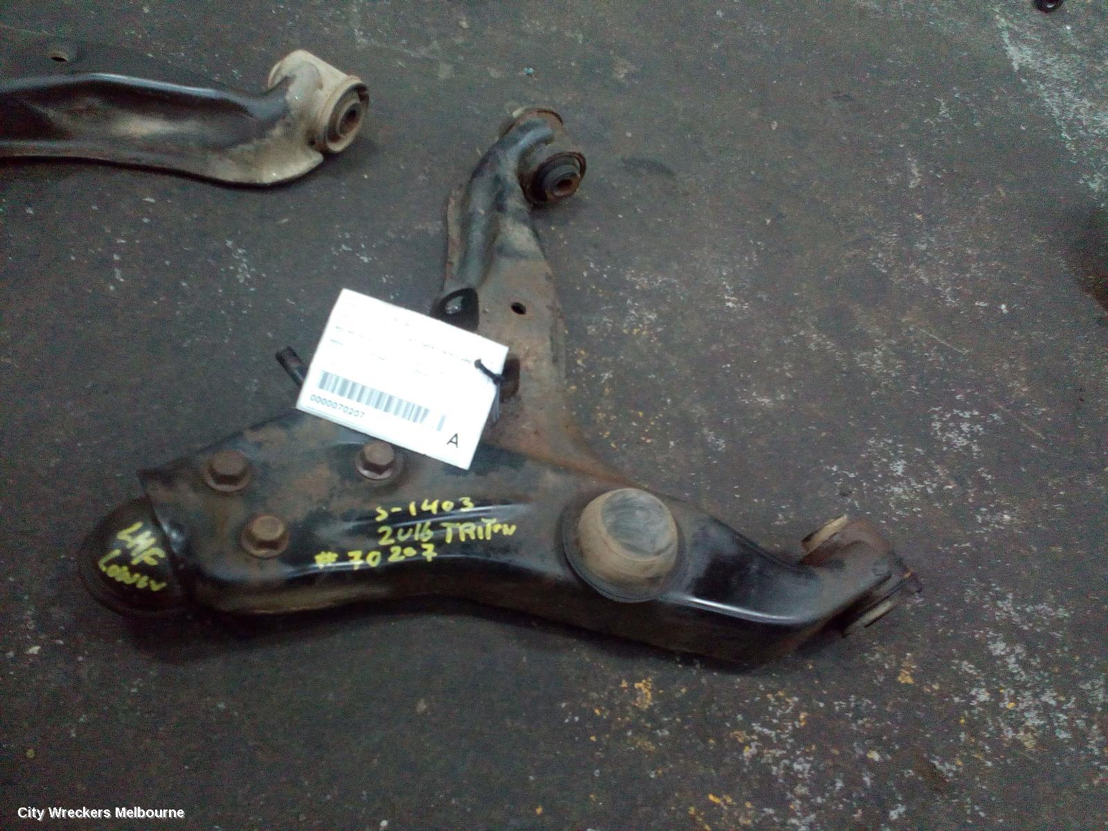 MITSUBISHI TRITON LEFT FRONT LOWER CONTROL ARM, MQ-MR, 03/2015 - 10/2023 - Image 1