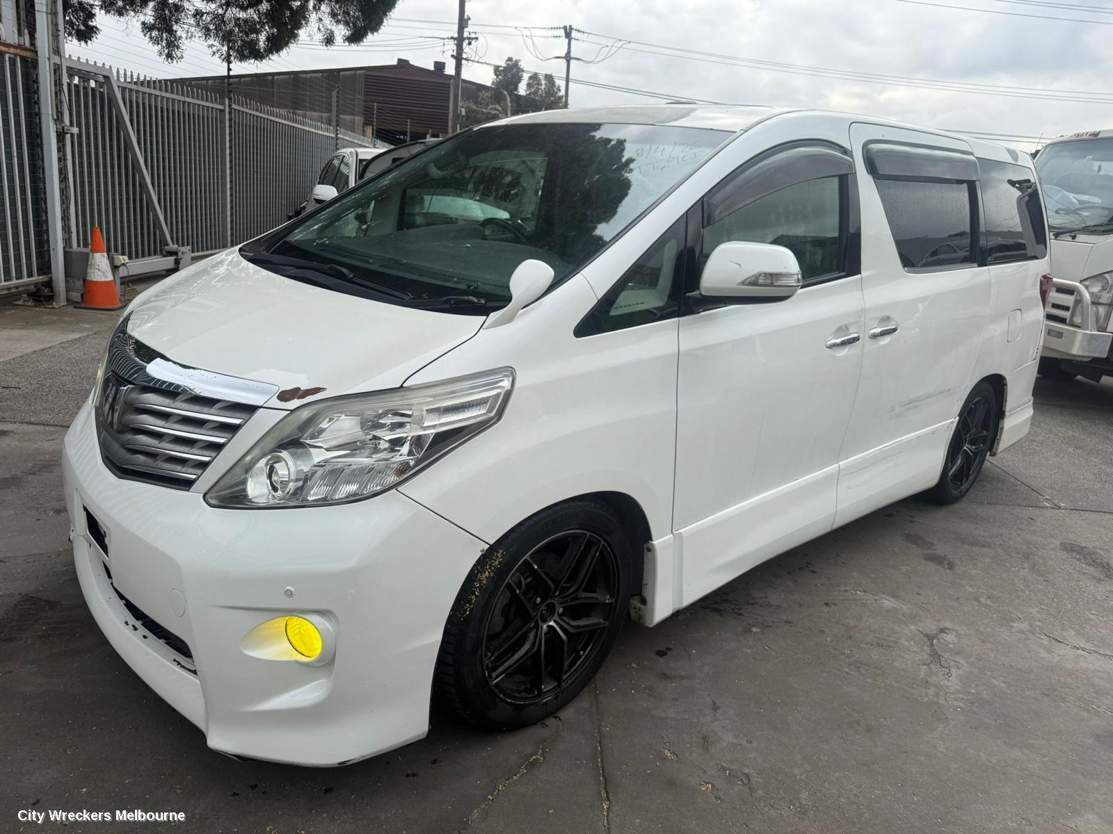 TOYOTA ALPHARD RADIATOR SUPPORT, 20 SERIES, 08-15 (IMPORT) - Image 2