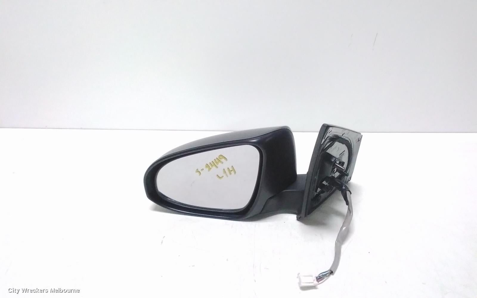 TOYOTA COROLLA LEFT DOOR MIRROR, ZRE172R, SEDAN, 7 PIN PLUG TYPE, 12/2013 - 06/2019 - Image 1