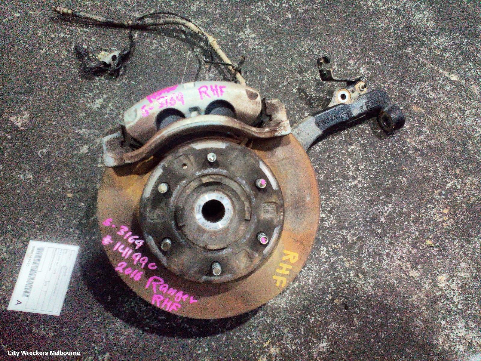 FORD RANGER RIGHT FRONT HUB ASSEMBLY, PX 1-2, 4WD, 06/2011 - 06/2018 - Image 1