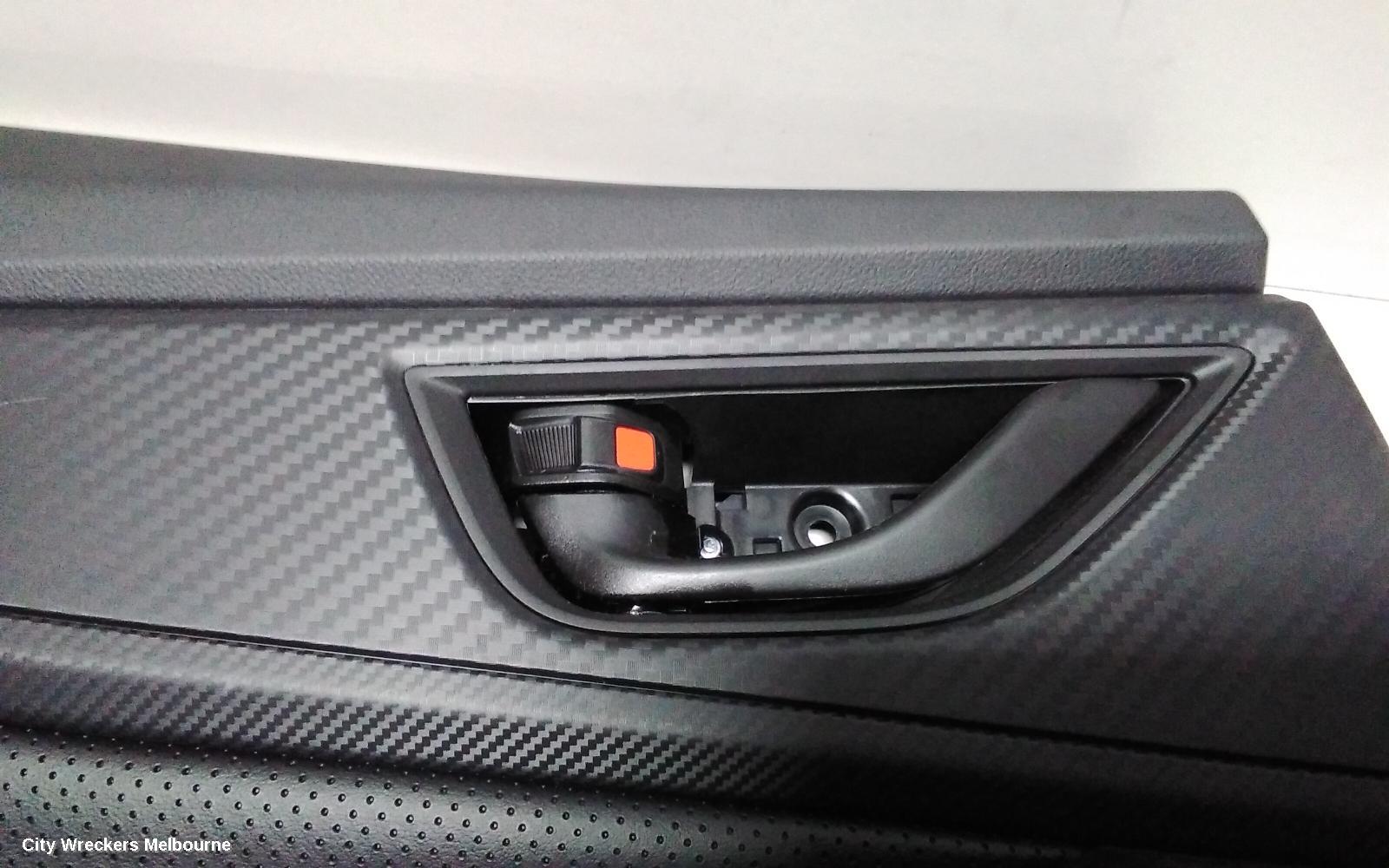 SUBARU IMPREZA DOOR TRIM, LH REAR, G5, LEATHER, 11/2016 ONWARDS - Image 3