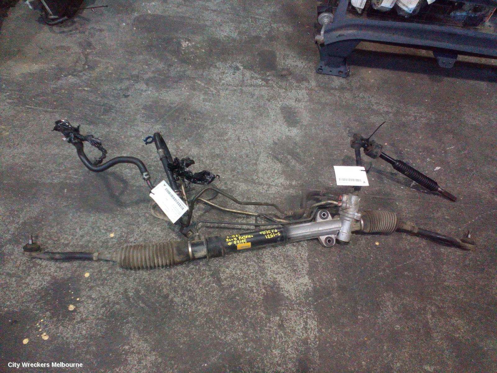 MITSUBISHI PAJERO POWER STEER HOSE, NS-NT-NW, DIESEL, 3.2, 4M41, HIGH PRESSURE LINE, 08/2006 - 08/2014 - Image 2