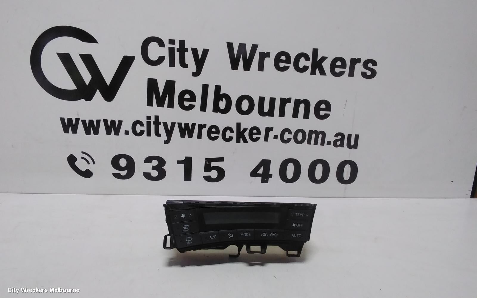 TOYOTA PRIUS HEATER/AC CONTROLS, ZVW30R, 07/2009 - 02/2012 - Image 1