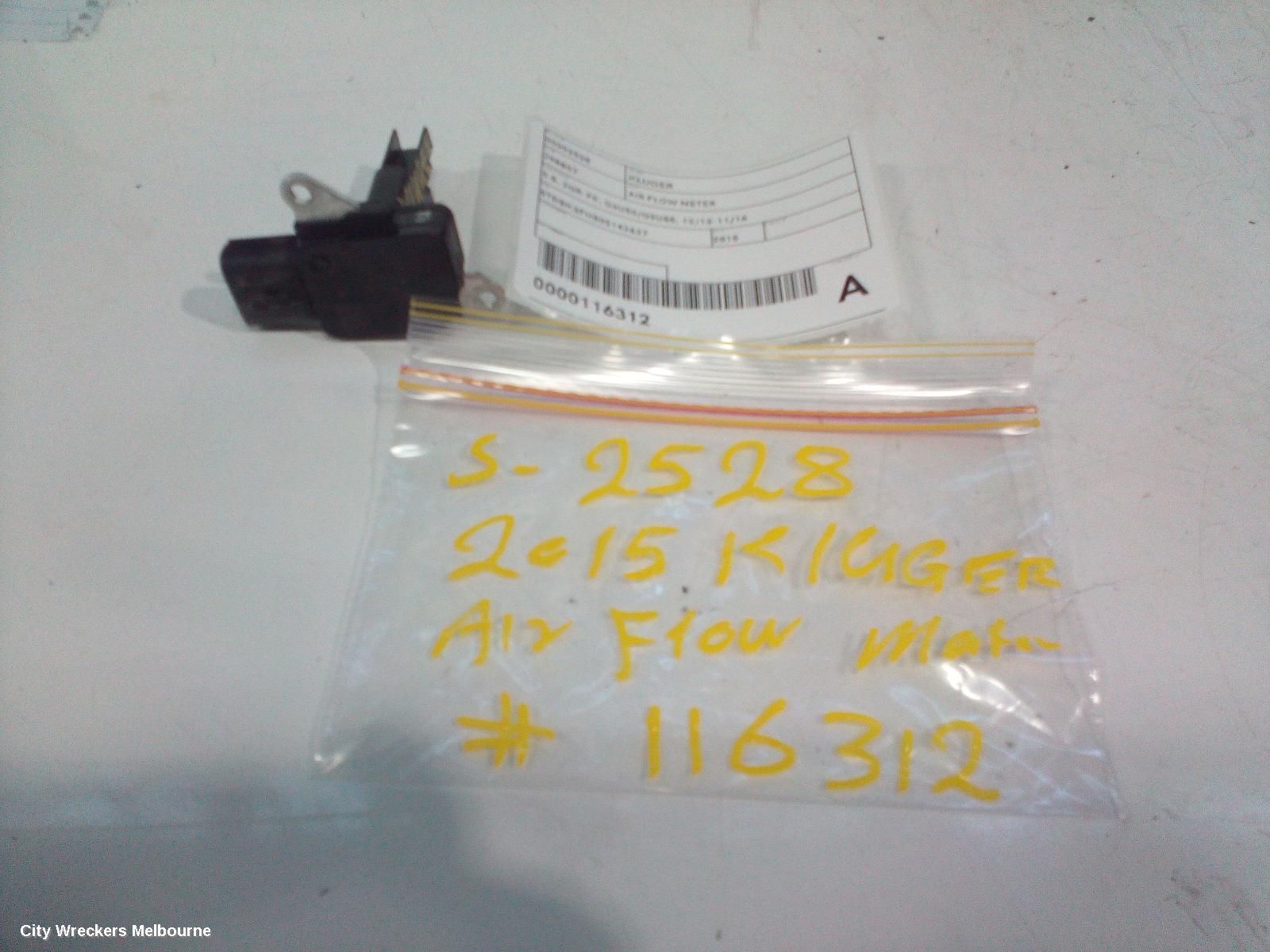 TOYOTA KLUGER AIR FLOW METER, 3.5, 2GR-FE, GSU50/GSU55, 12/2013 - 11/2016 - Image 2
