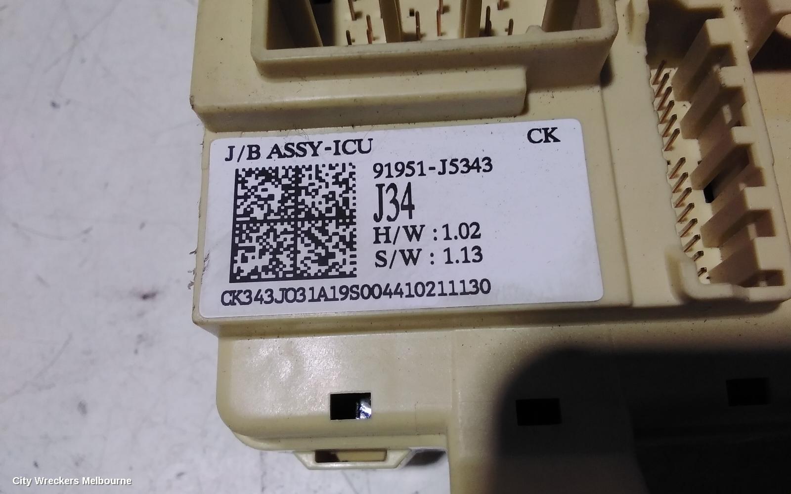 KIA STINGER, CK, 06/2017 - 04/2023, BCM MODUL P/N 91951-J5343: 107883 - Image 3