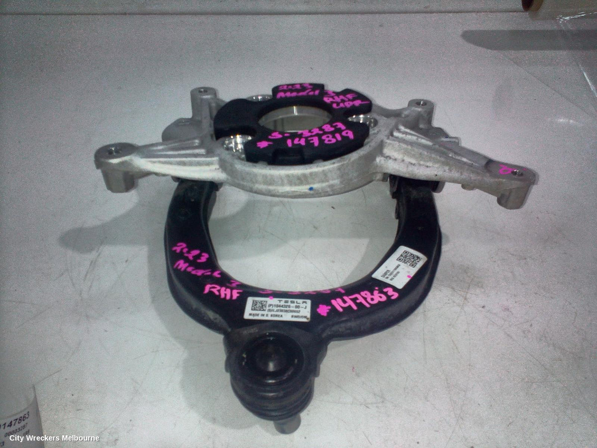TESLA MODEL 3 RIGHT FRONT UPPER CONTROL ARM, 1ST GEN, 06/2019 ONWARDS - Image 1