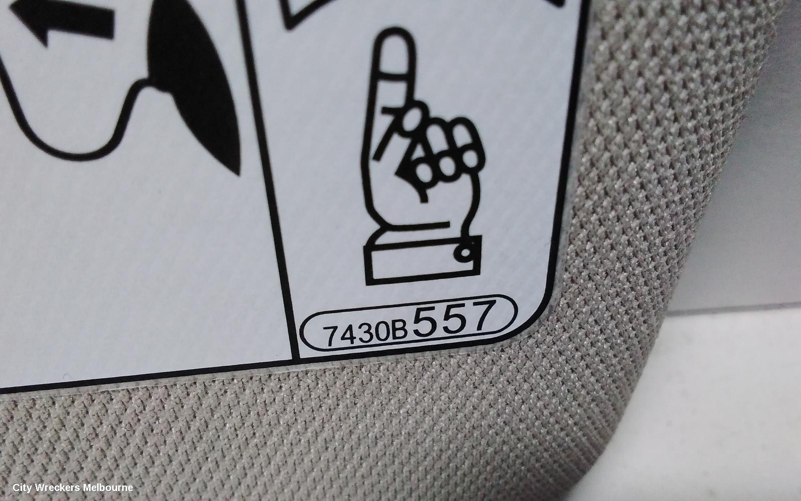 MITSUBISHI OUTLANDER SUNVISOR, ZK, LH SIDE, 04/2015 ONWARDS - Image 3