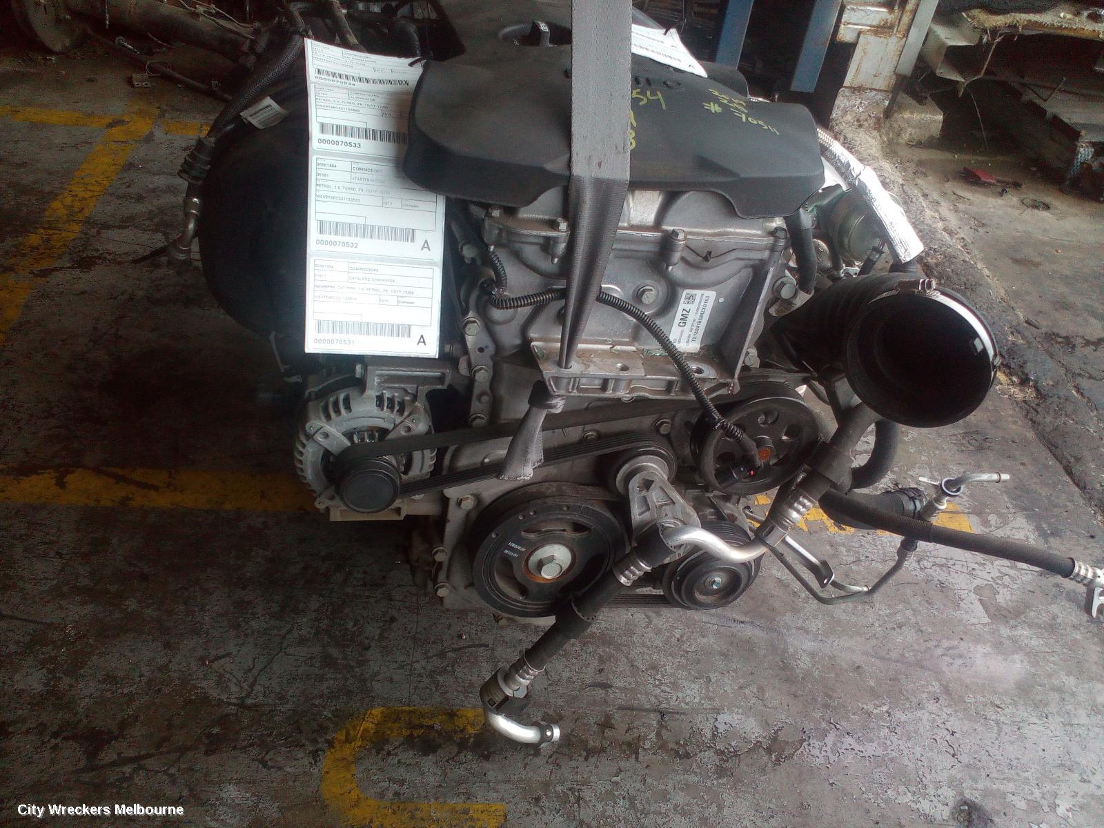 HOLDEN COMMODORE ALTERNATOR, PETROL, 2.0, TURBO, ZB, 10/2017 - 12/2020 - Image 3