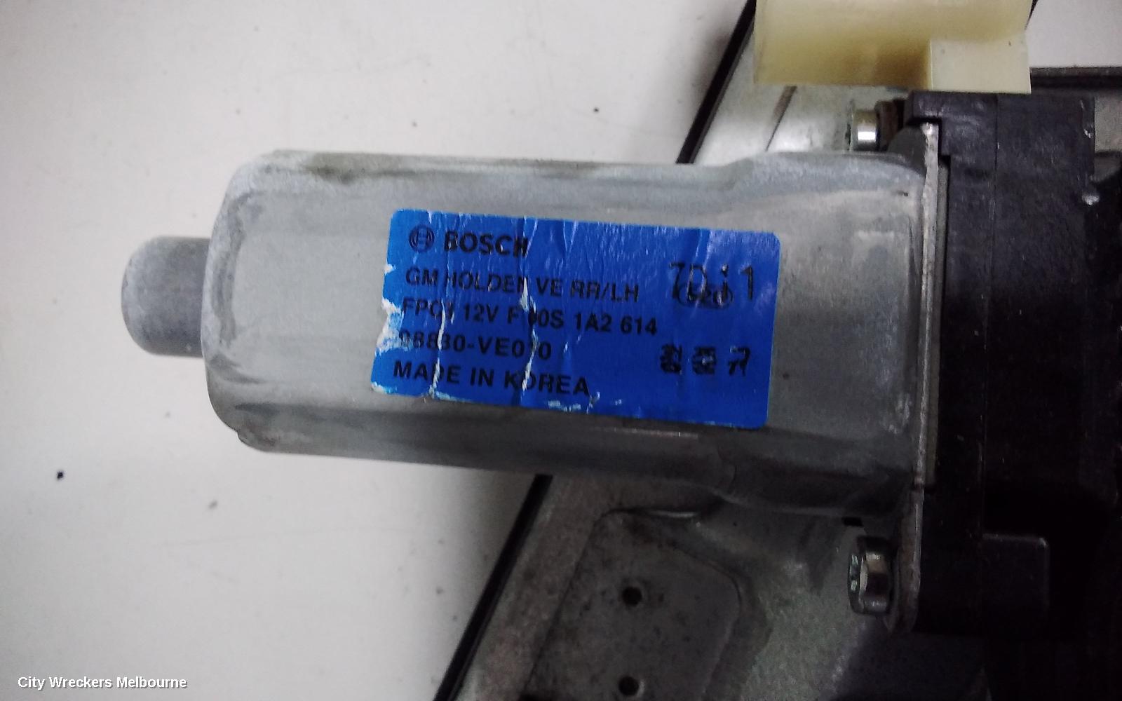 HOLDEN COMMODORE LEFT REAR WND REG/MOTOR, VE-VF, WAGON, 08/2006 - 12/2017 - Image 2