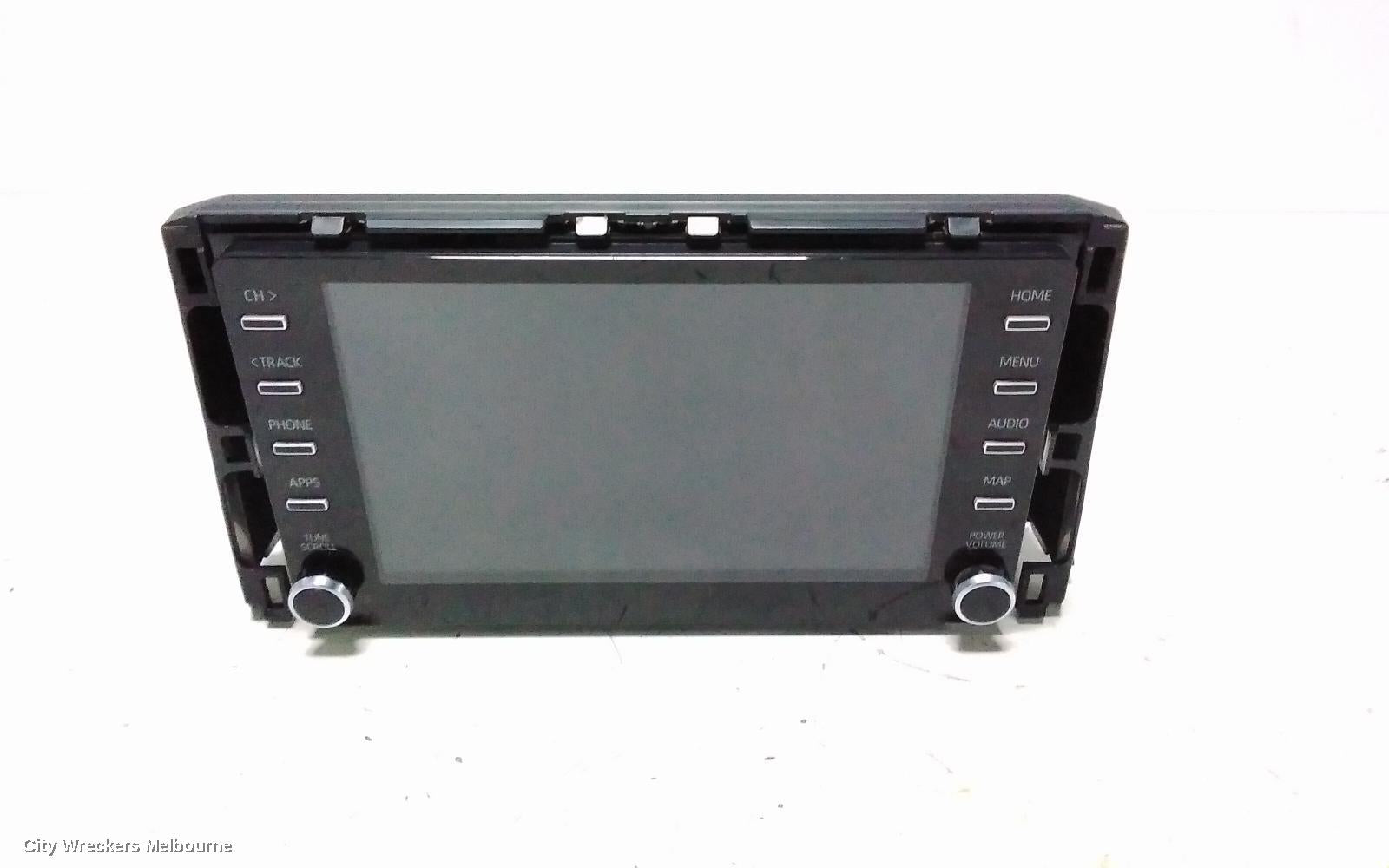 TOYOTA COROLLA RADIO/CD/DVD/SAT/TV, E210, DISPLAY UNIT, 8IN TOUCHSCREEN, W/ SAT NAV TYPE, 07/2018 ONWARDS - Image 1