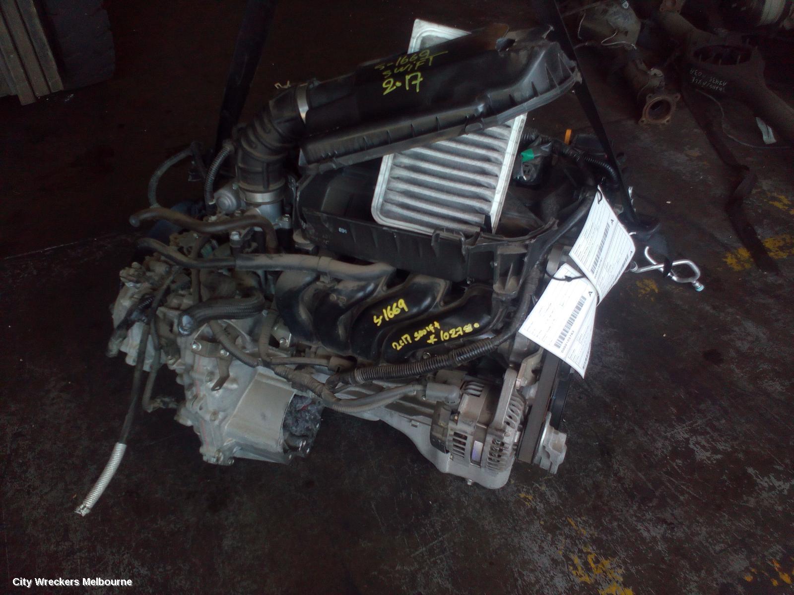 SUZUKI SWIFT ENGINE, PETROL, 1.2, K12C, AZ, 04/2017 ONWARDS - Image 2