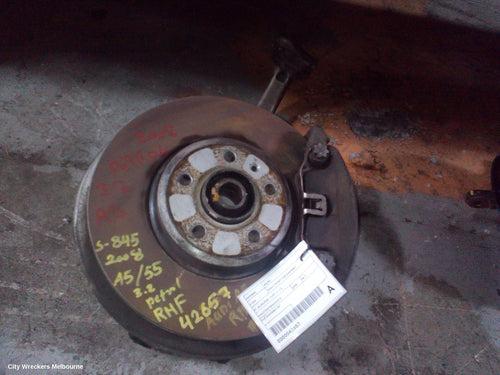 AUDI A5 RIGHT FRONT HUB ASSEMBLY, 8T, A5/S5/RS5, 10/2007 - 11/2016 - Image 1