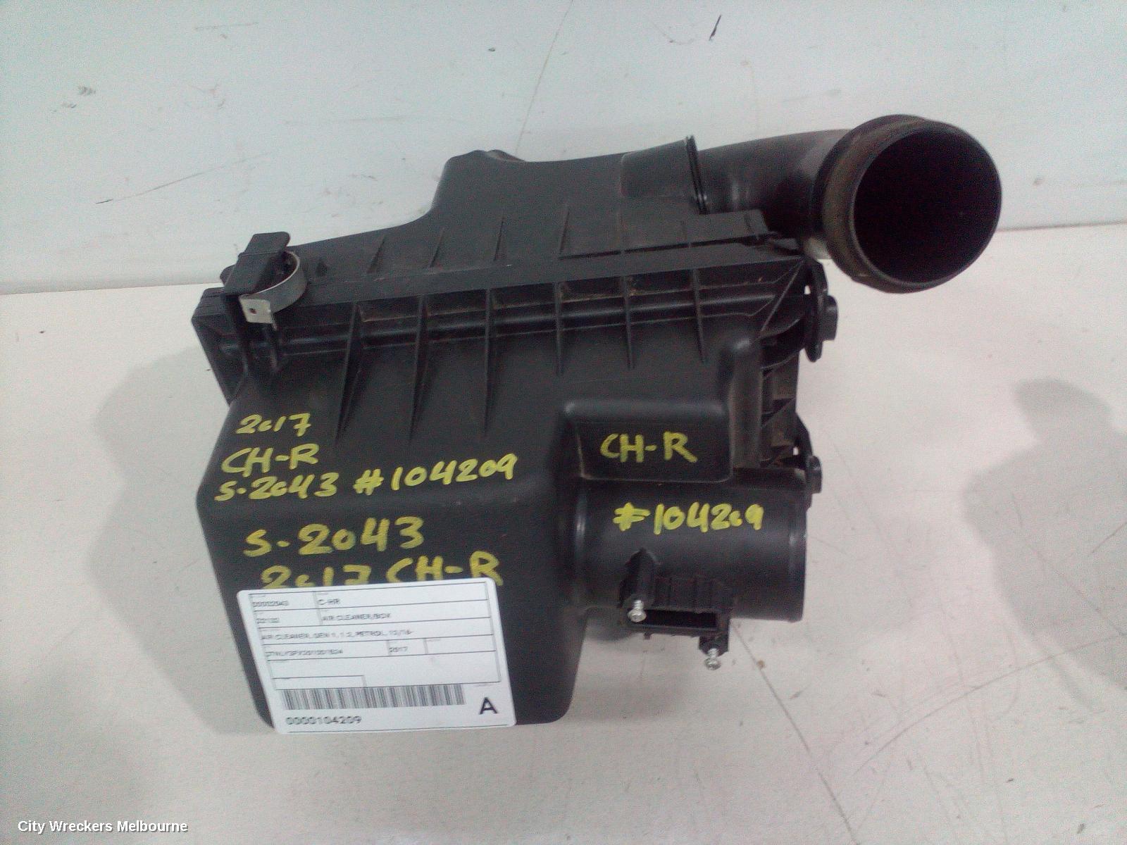 TOYOTA C-HR AIR CLEANER/BOX, AIR CLEANER, GEN 1, 1.2, PETROL, 12/2016 ONWARDS - Image 2