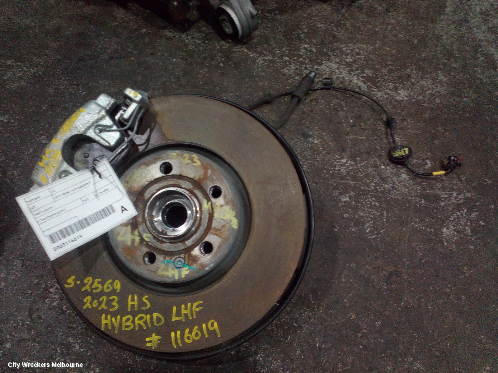 MG HS LEFT FRONT HUB ASSEMBLY, SAS23, 08/2019 - 12/2024 - Image 3