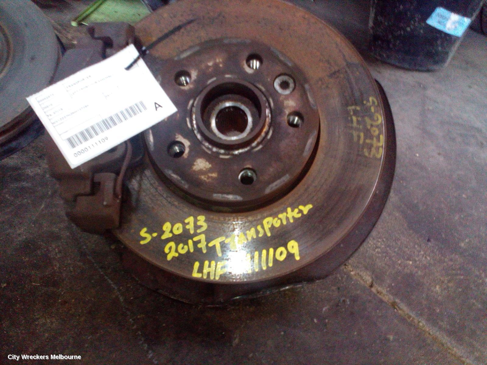 VOLKSWAGEN TRANSPORTER LEFT FRONT HUB ASSEMBLY, T6, 07/2015 - 08/2024 - Image 1