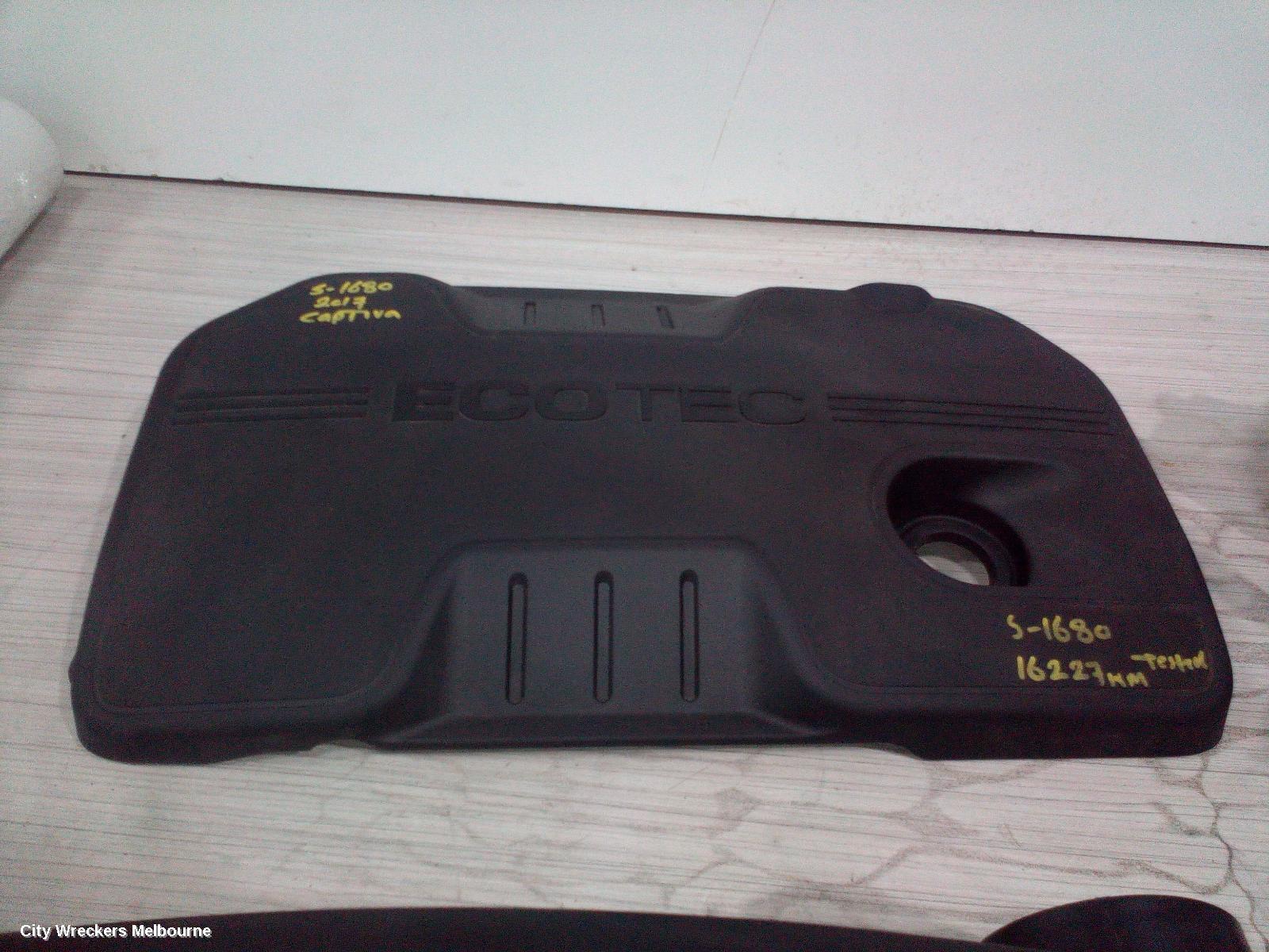 HOLDEN CAPTIVA ENGINE COVER, PETROL, 2.4, LE5/LE9, CG, 01/2011 - 06/2018 - Image 2