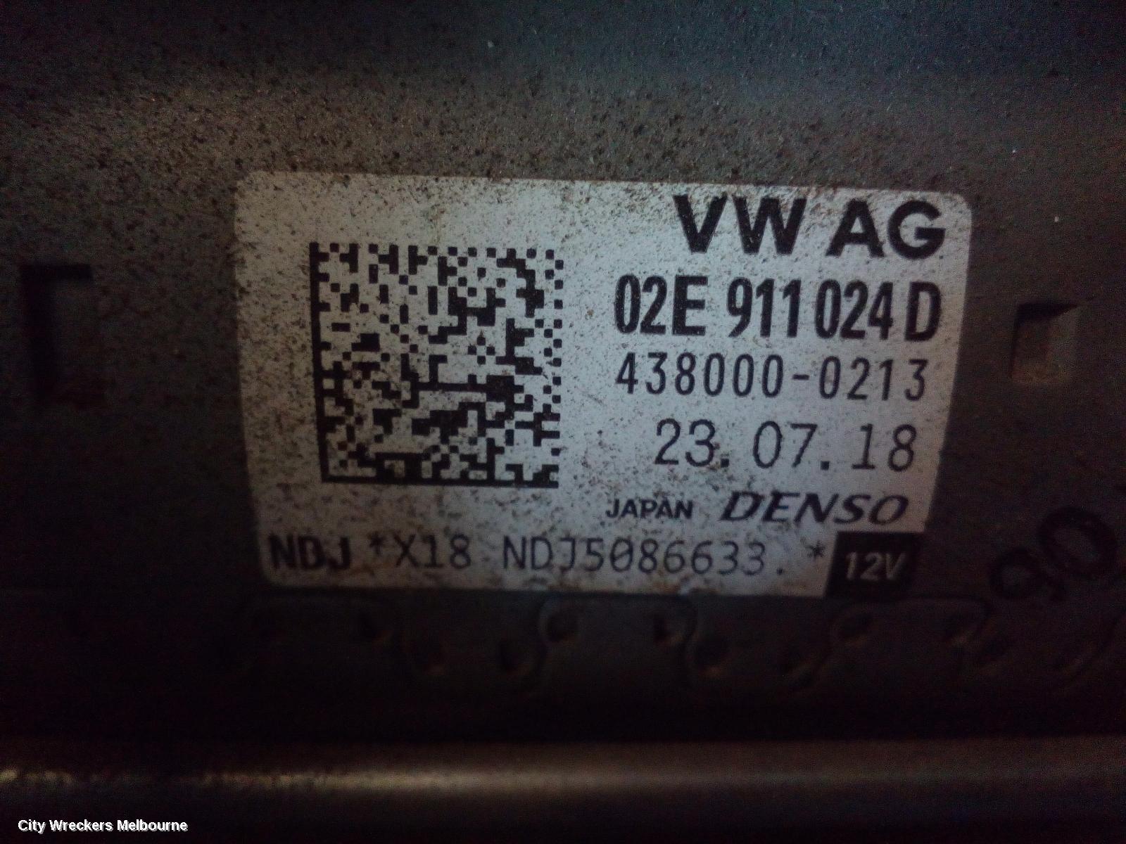 VOLKSWAGEN TIGUAN STARTER, PETROL, 2.0, BOSCH, CHHB/CZPA/DGVA/CXDA CODE, 5NA, 06/2016 ONWARDS - Image 2