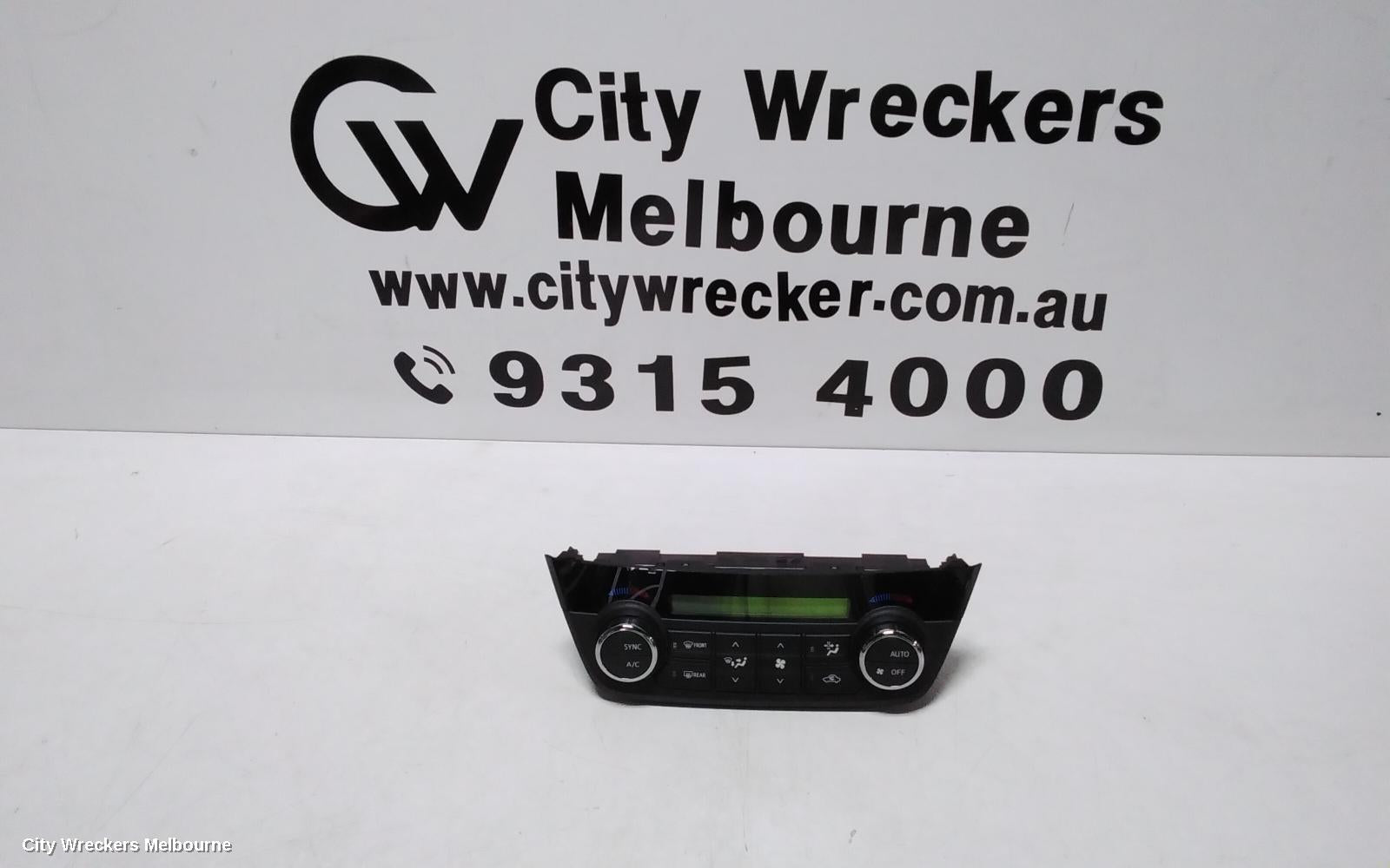 TOYOTA RAV4 HEATER/AC CONTROLS, CLIMATE CONTROL TYPE, XA40, 12/2012 - 11/2018 - Image 1