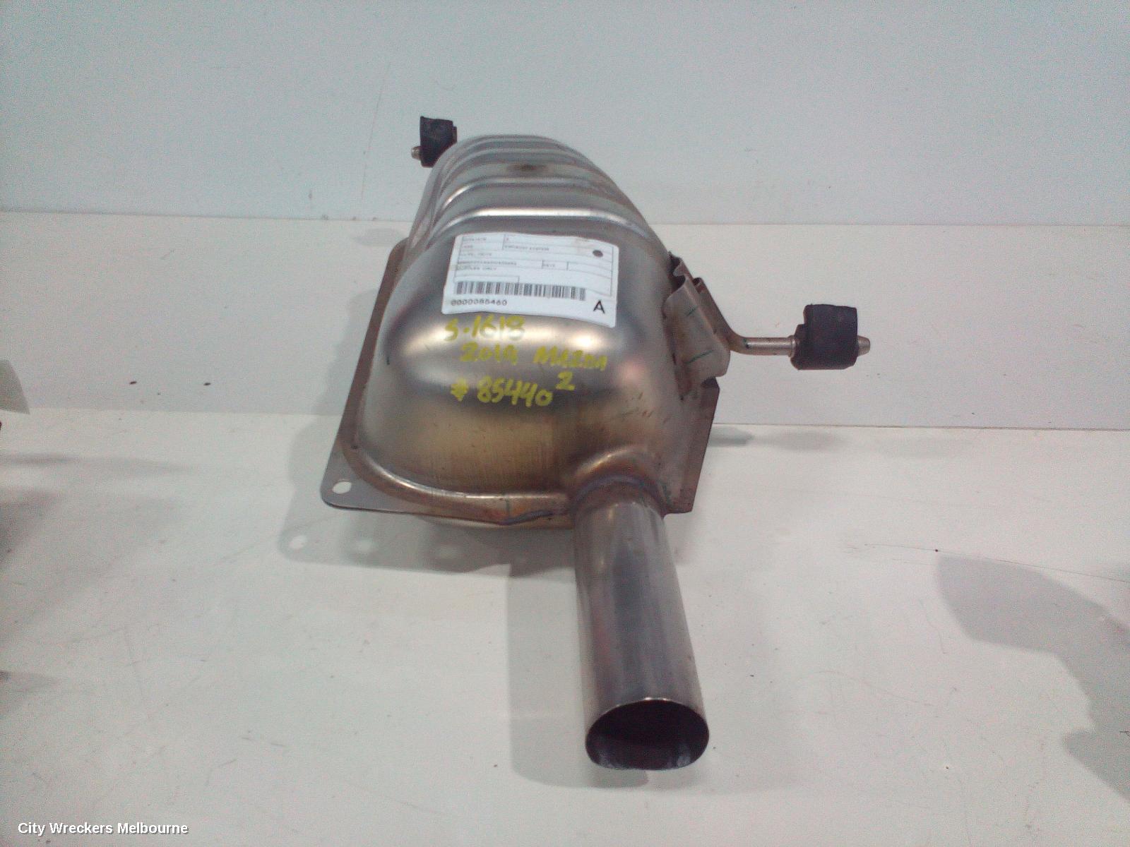 MAZDA 2 EXHAUST SYSTEM, DJ/DL, 10/2014 ONWARDS - Image 1