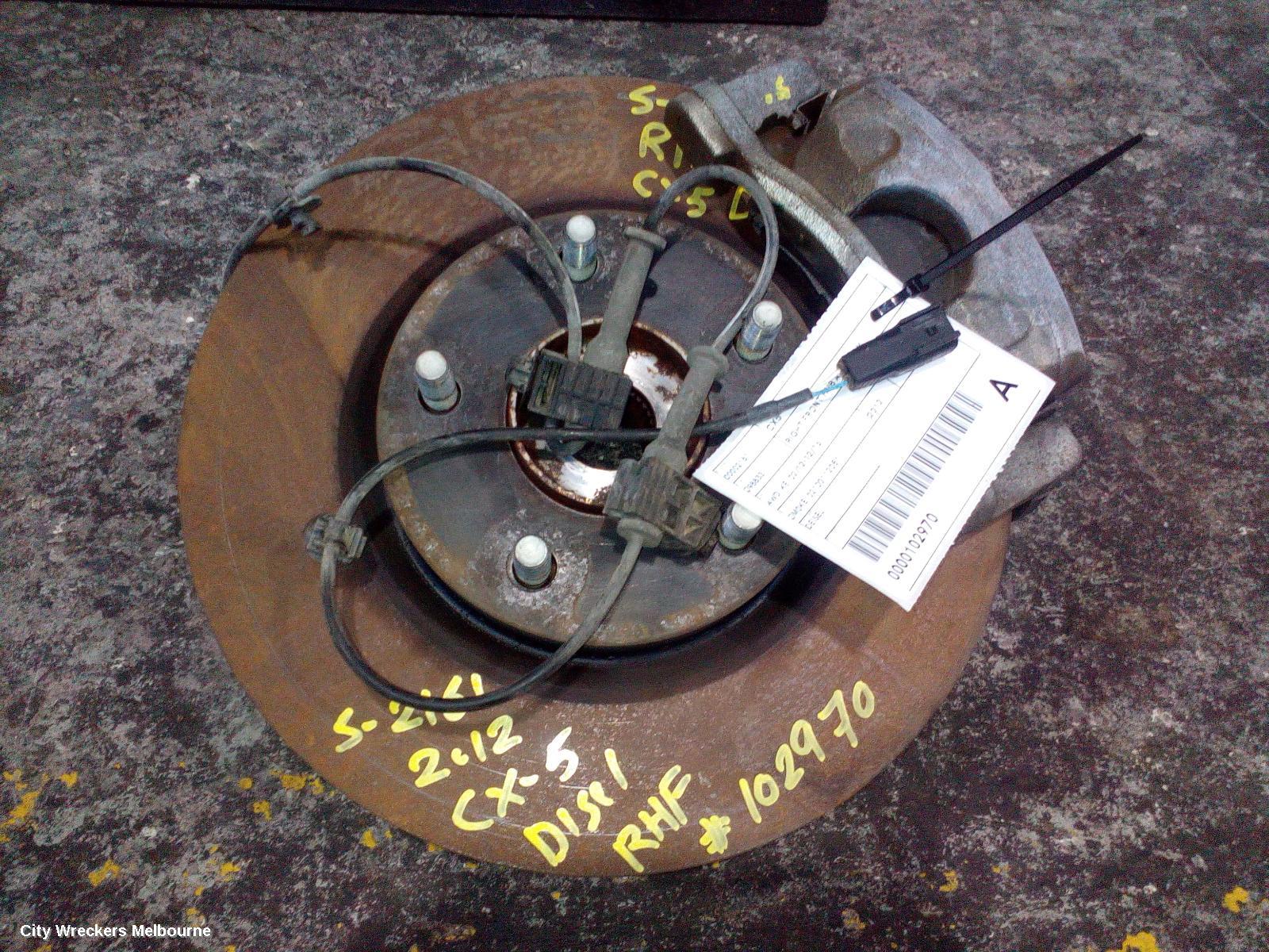 MAZDA CX5 RIGHT FRONT HUB ASSEMBLY, 4WD, KE, 02/2012 - 12/2016 - Image 3