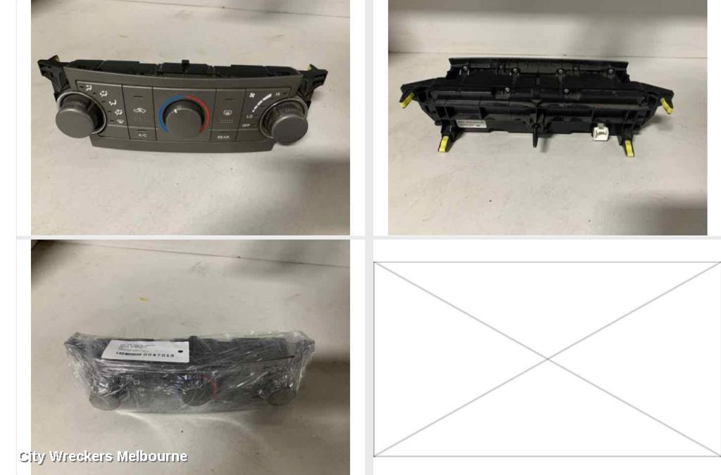TOYOTA KLUGER HEATER/AC CONTROLS, GSU40-GSU45, STANDARD TYPE (FRONT), 05/2007 - 02/2014 - Image 1