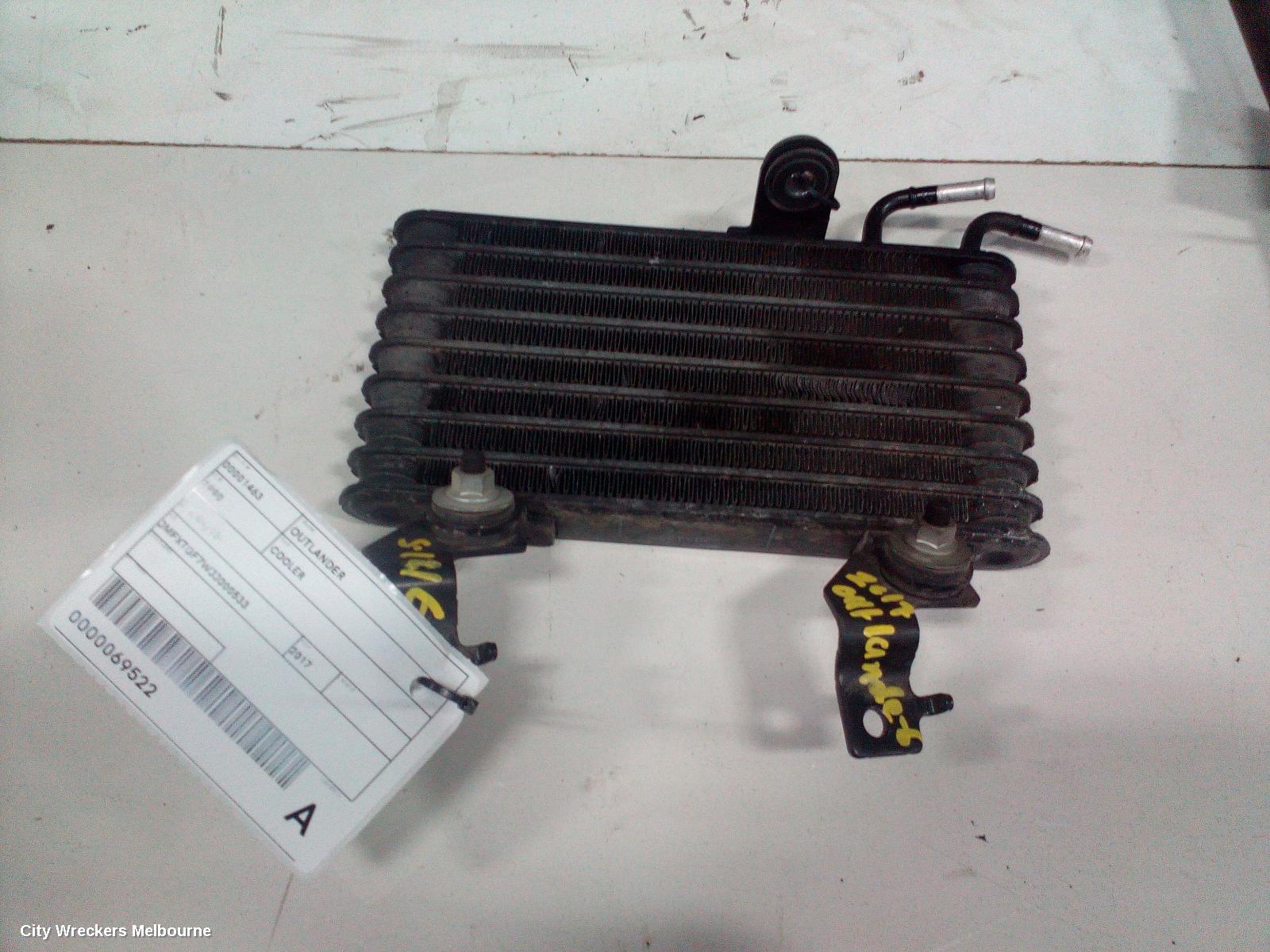 MITSUBISHI OUTLANDER COOLER, TRANS OIL COOLER, PETROL, 2.0, 4J11, ZJ-ZL, 10/2012 - 07/2021 - Image 1