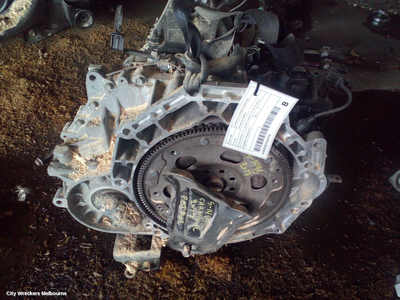 KIA CARNIVAL/GRAND CARNIVAL TRANS/GEARBOX, AUTO, PETROL, 3.3, G6DH, 6 SPEED, YP, 02/2015 - 03/2018 - Image 1