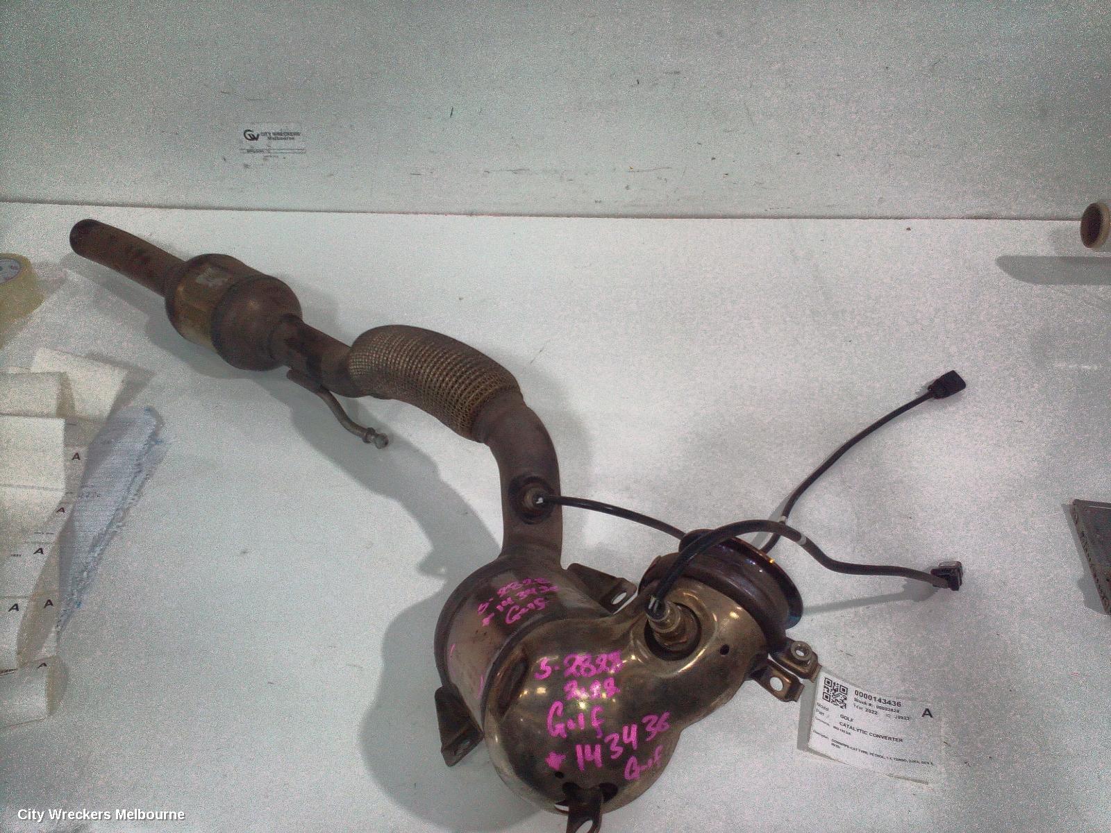 VOLKSWAGEN GOLF CATALYTIC CONVERTER, DOWNPIPE-CAT TYPE, PETROL, 1.4, TURBO, DJKA, GEN 8, 09/2020 ONWARDS - Image 2
