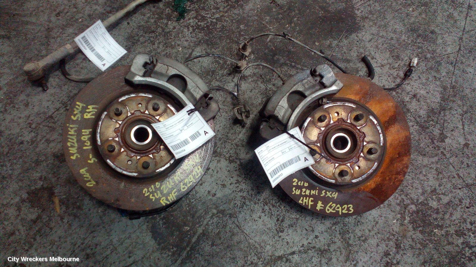 SUZUKI SX4 RIGHT FRONT HUB ASSEMBLY, 01/2007 - 01/2014 - Image 2