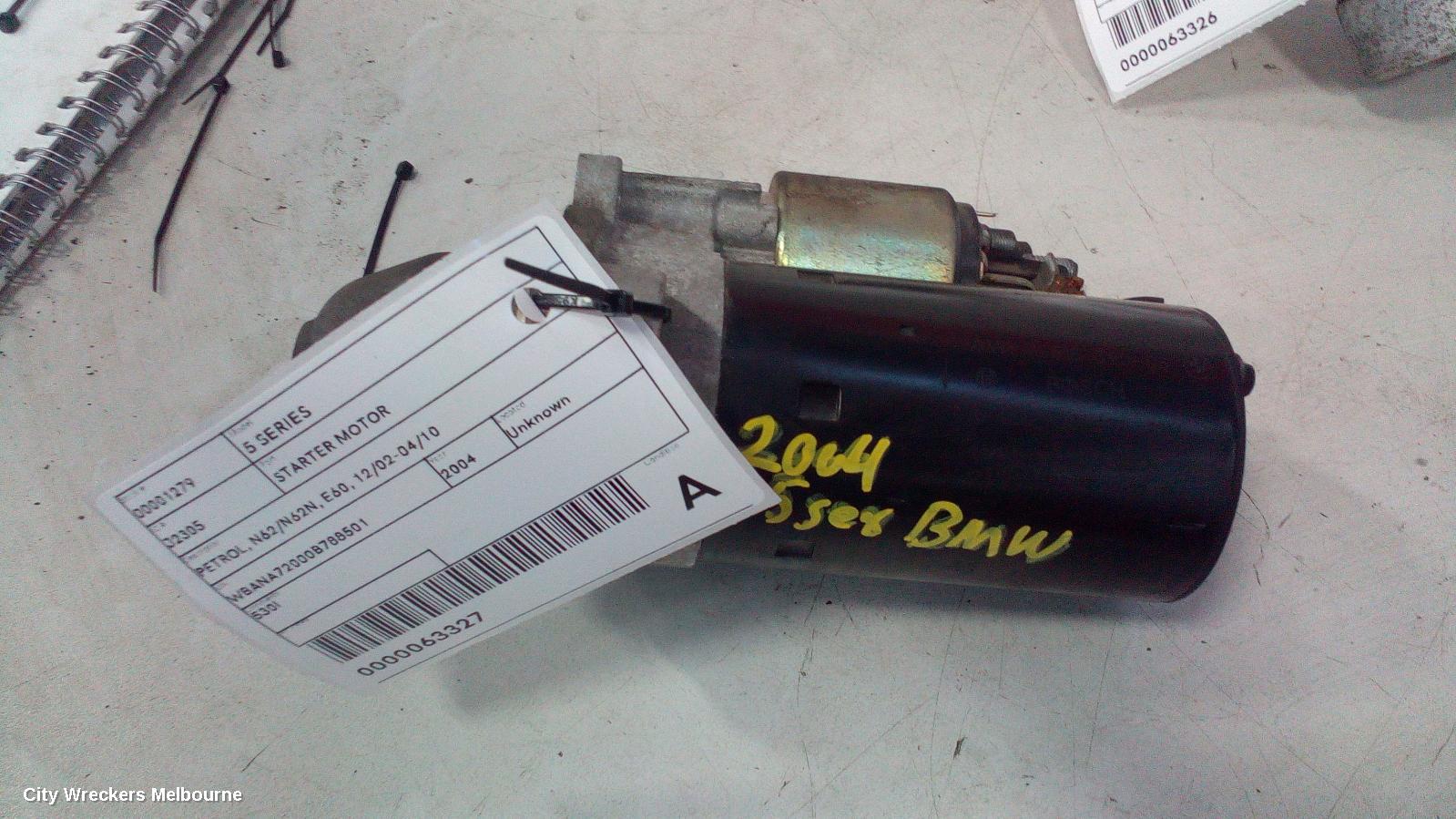 BMW 5 SERIES STARTER, PETROL, N62/N62N, E60, 12/2002 - 04/2010 - Image 3