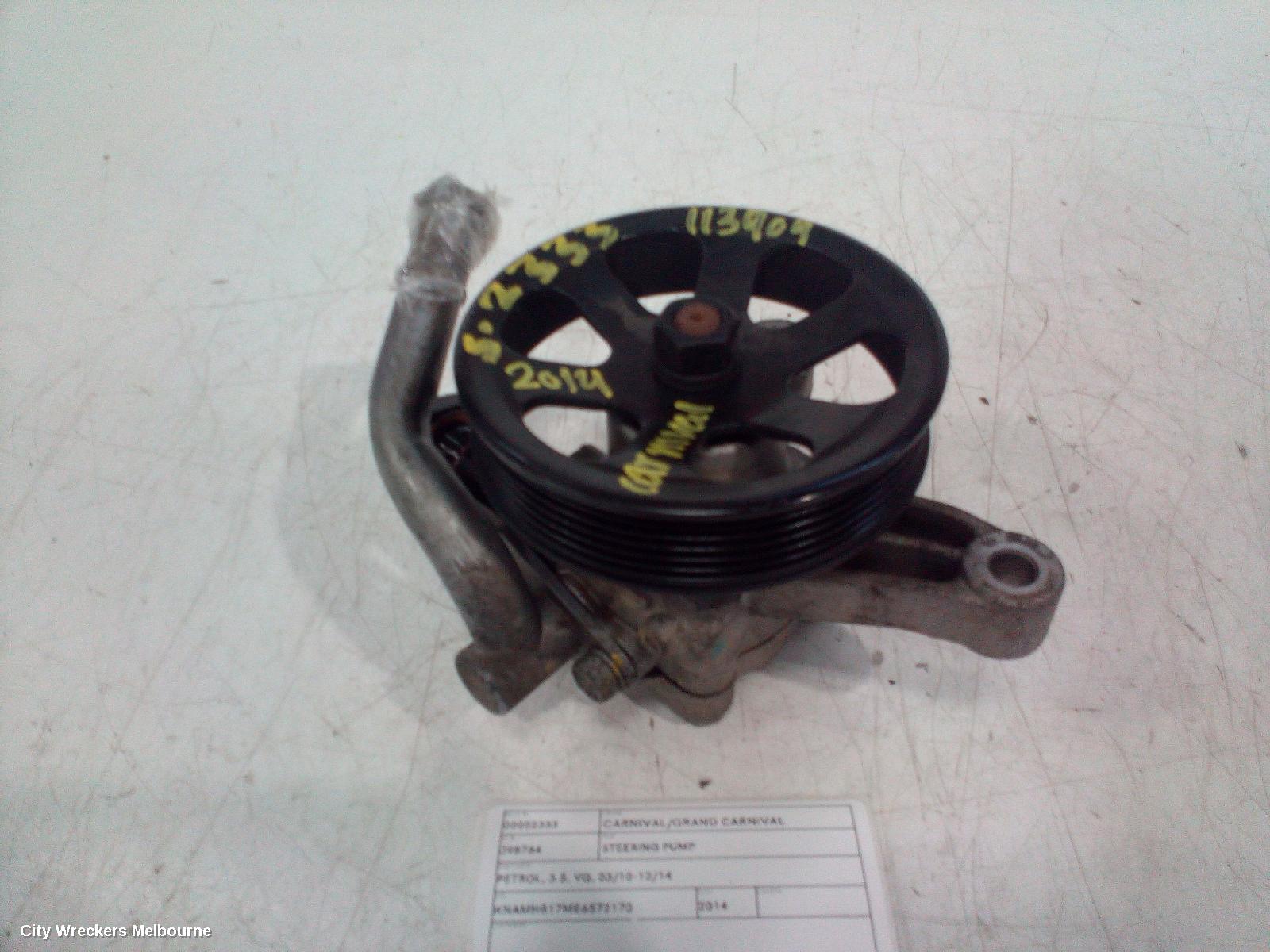 KIA CARNIVAL/GRAND CARNIVAL STEERING PUMP, PETROL, 3.5, VQ, 03/2010 - 12/2014 - Image 1