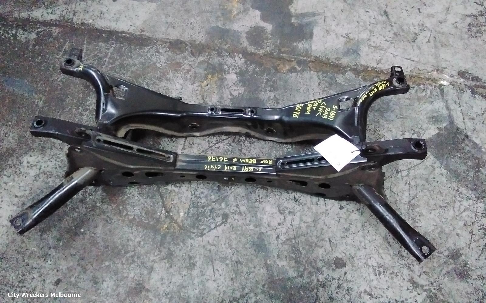 HONDA CIVIC R BEAM/CRADLE/XMEMBR, 10TH GEN, 05/2016 - 08/2021 - Image 2