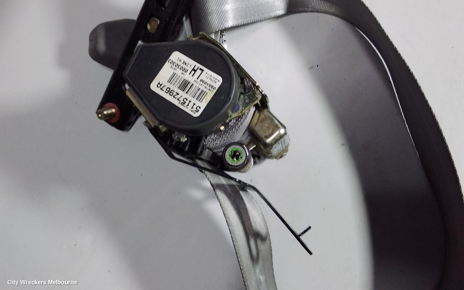 TOYOTA CAMRY SEATBELT/STALK, LH FRONT, SEAT BELT ONLY, BLACK, SK36, 08/2002 - 05/2006 - Image 3