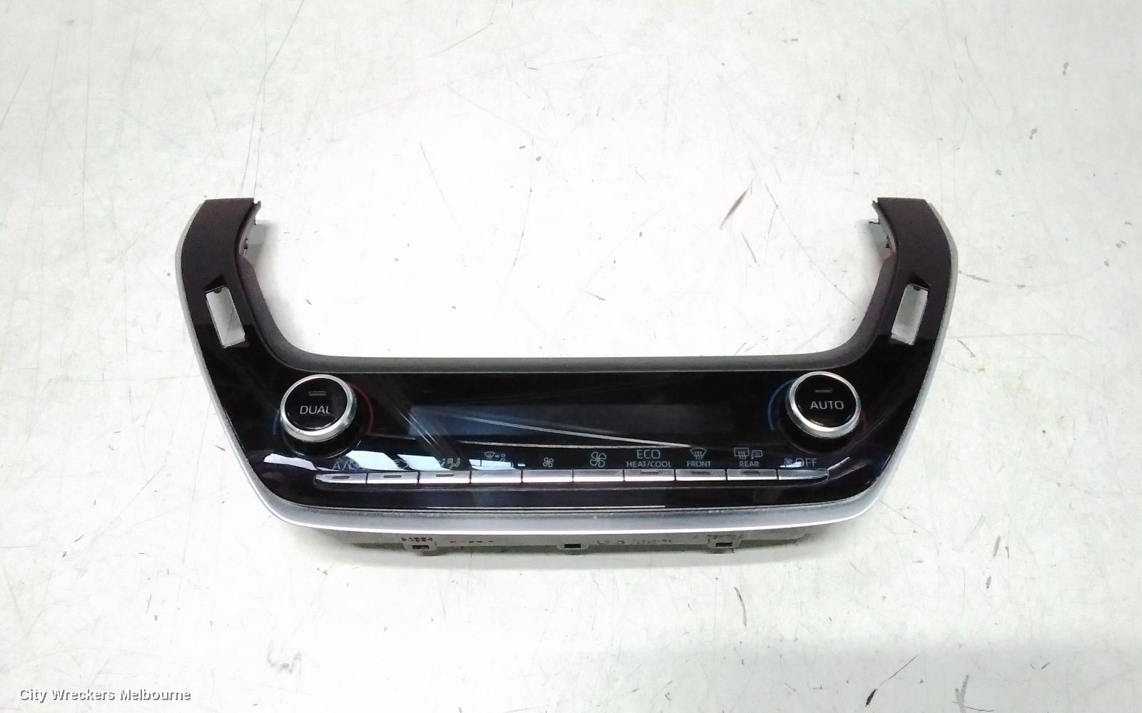 TOYOTA COROLLA HEATER/AC CONTROLS, E210, DUAL ZONE CLIMATE CONTROL TYPE, W/ DUAL BUTTON TYPE, 07/2018 ONWARDS - Image 1