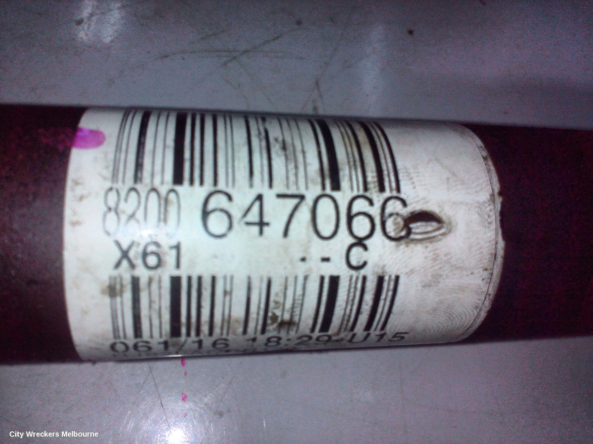 RENAULT KANGOO LEFT DRIVESHAFT, PETROL, 1.6, AUTO T/M, X61, 10/2010 - 06/2016 - Image 3