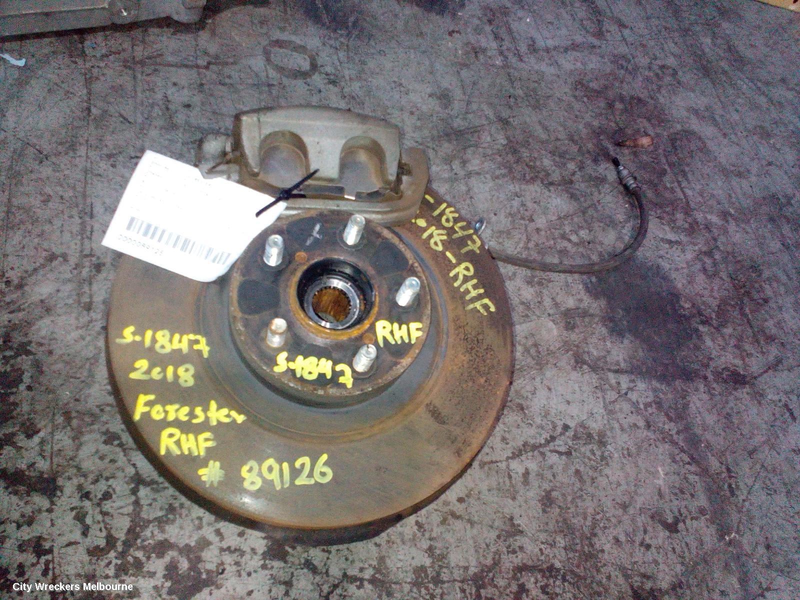 SUBARU FORESTER RIGHT FRONT HUB ASSEMBLY, SJ, 12/2013 - 08/2018 - Image 2
