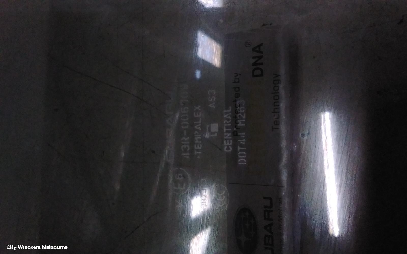 SUBARU FORESTER LEFT REAR DOOR WINDOW, SK, 08/2018 - 11/2024 - Image 3